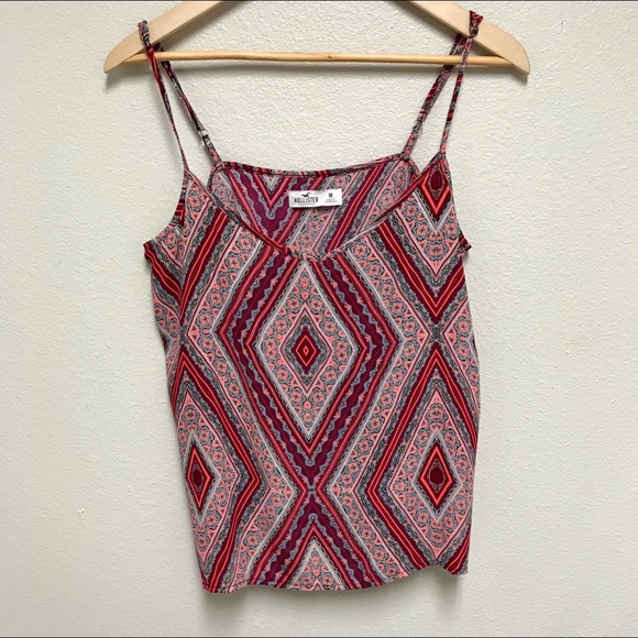 Hollister Tops - Hollister Patterned Tank Top